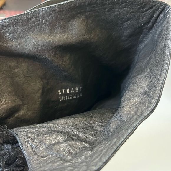 Stuart Weitzman Black Heeled Boots - Picture 3 of 14